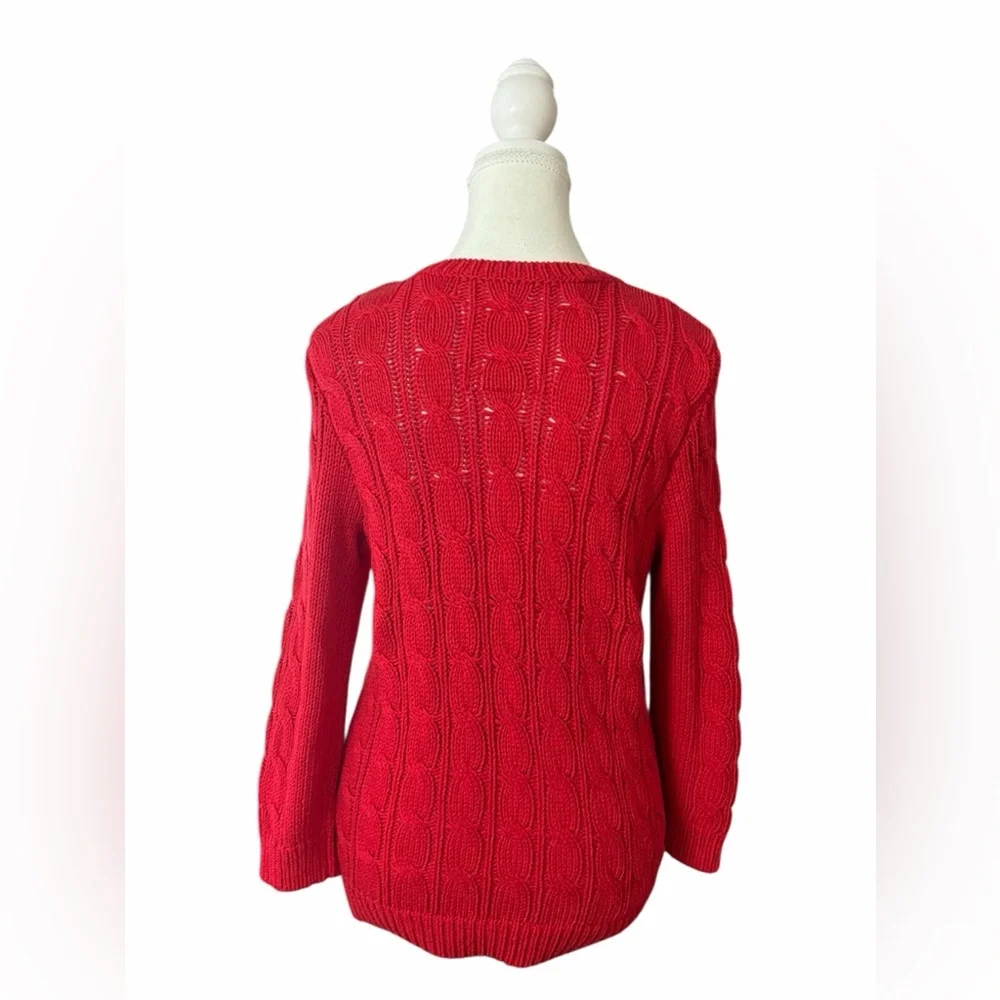 Vintage Y2K Hollister - Cable Knit Sweater - Picture 2 of 9
